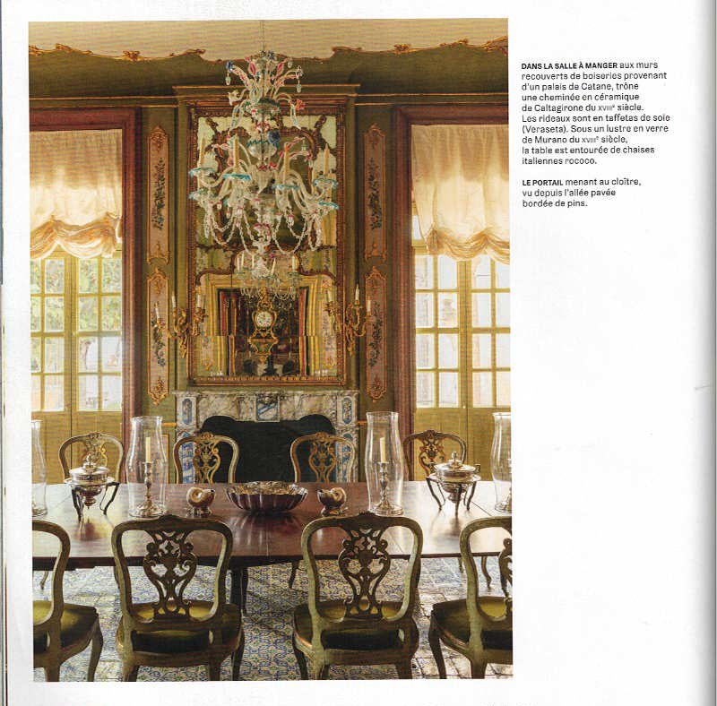 Architectural Digest hors série n°2 2019
Illustration des restaurations de boiseries